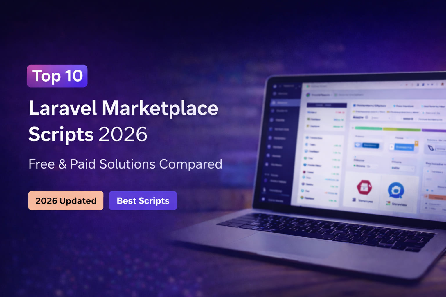 Top 10 Laravel Multi Vendor Marketplace Scripts in 2026 (Free and Paid)