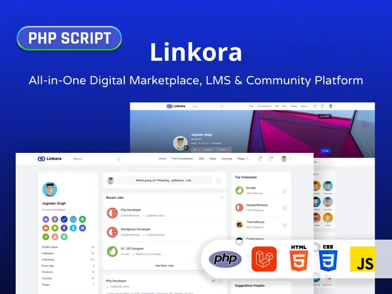 Linkora – All-in-One Digital Marketplace, LMS &amp;amp;amp;amp;amp;amp; Community Platform preview