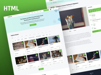 Barren - Event Booking Html Template