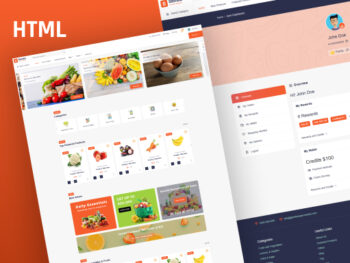 Gambo - Online Grocery Supermarket HTML Template
