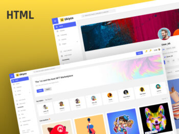 Ukiyox - NFT Marketplace HTML Template